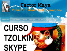 Tablet Screenshot of factormaya.com